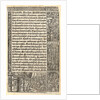 Sheet from a Book of Hours, 1520 by Anonymous