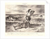 Young Clifford Finding the Body of His Father (La jeune Clifford trouvant le corps de son père sur le champ de bataille de Saint-Alban), 1834 by Eugène Delacroix
