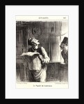 Le Pipelet du Lendemain, 1867 by Honoré Daumier