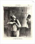 Le Pipelet du Lendemain, 1867 by Honoré Daumier