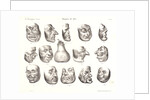 Masques de 1831, 1832 by Honoré Daumier