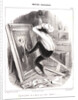 Ungrateful country—you shall not have my work! (Ingrate patrie, tu n'auras pas mon oeuvre!...), 1840 by Honoré Daumier