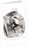 Ungrateful country—you shall not have my work! (Ingrate patrie, tu n'auras pas mon oeuvre!...), 1840 by Honoré Daumier