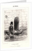 Le Pêcheur Archarné, 1840 by Honoré Daumier