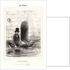 Le Pêcheur Archarné, 1840 by Honoré Daumier