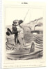 Malheur au Pêcheur a la ligne.., 1840 by Honoré Daumier