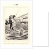 Malheur au Pêcheur a la ligne.., 1840 by Honoré Daumier