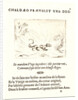 Salamandre Marchant dans les Flammes, 17th century by Jacques Callot