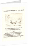 Salamandre Marchant dans les Flammes, 17th century by Jacques Callot