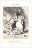 Menelas Vainqueur, 1841 by Honoré Daumier