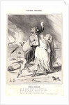 Menelas Vainqueur, 1841 by Honoré Daumier
