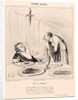 L'Epée de Damocles, 1842 by Honoré Daumier