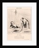 L'Epée de Damocles, 1842 by Honoré Daumier