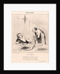 L'Epée de Damocles, 1842 by Honoré Daumier