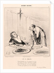 L'Epée de Damocles, 1842 by Honoré Daumier