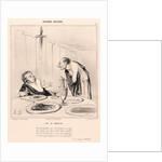 L'Epée de Damocles, 1842 by Honoré Daumier