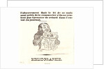 L'Abonné du Charivari, 1839 by Honoré Daumier