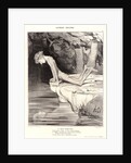 Le beau Narcisse, 1842 by Honoré Daumier