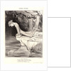 Le beau Narcisse, 1842 by Honoré Daumier