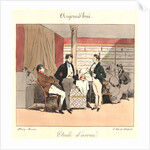 Etude d'avoue (Aujourd'hui), 1829 by Henry Bonaventure Monnier