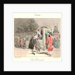 Un Promenade (Jadis), 1829 by Henry Bonaventure Monnier