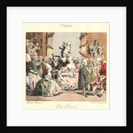 Un Soiree (Jadis), 1829 by Henry Bonaventure Monnier