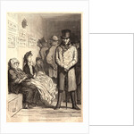 Un bureau d'attente d'omnibus, 1862 by Honoré Daumier