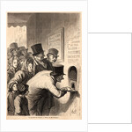 Un Guichet de Théatre, 1862 by C. Maurand