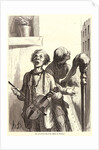 Les Chanteurs des rues, 1862 by C. Maurand