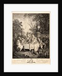 Partie de Plaisirs, ca. 1750-1760 by Pierre Etienne Moitte