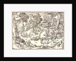 Hercules and the Nemean Lion, ca. 1535-1556 by Nicolò Boldrini