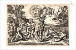 The Judgment of Paris, ca. 1517-1520 (possibly printed later 16th century) by Marco Dente