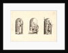 Several Gods of Classical Antiquity (Plusieurs Divinités de l'Antiquiteé Paienne), plate 4, 1578 by Etienne Delaune