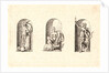 Several Gods of Classical Antiquity (Plusieurs Divinités de l'Antiquiteé Paienne), plate 4, 1578 by Etienne Delaune