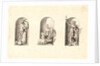 Several Gods of Classical Antiquity (Plusieurs Divinités de l'Antiquiteé Paienne), plate 4, 1578 by Etienne Delaune