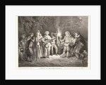 Love in the Italian Theater (L'Amour au Théâtre Italien), 1734 by Charles-Nicolas Cochin I