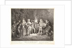 Love in the Italian Theater (L'Amour au Théâtre Italien), 1734 by Charles-Nicolas Cochin I