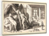Mercury Entering Herse's Room after Changing Agraulos to Stone, ca. 1590 by Anonymous