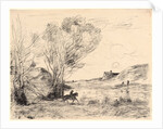 Rider in the Reeds, 1871 by Jean-Baptiste-Camille Corot