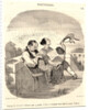 Avantages des terrasses italiennes, 1846 by Honoré Daumier