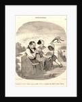 Avantages des terrasses italiennes, 1846 by Honoré Daumier