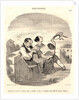 Avantages des terrasses italiennes, 1846 by Honoré Daumier