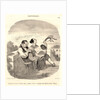 Avantages des terrasses italiennes, 1846 by Honoré Daumier