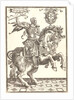 Equestrian Portrait of Ottavio Farnese, ca. 1550-1560 by Cristofano Bertelli