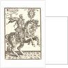 Equestrian Portrait of Ottavio Farnese, ca. 1550-1560 by Cristofano Bertelli