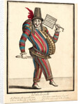 Polichinelle, ca. 1680-1690 by Nicolas Bonnart