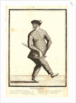L'Arlequin, ca. 1680-1690 by Nicolas Bonnart