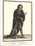 Scaramouche, ca. 1680-1690 by Nicolas Bonnart