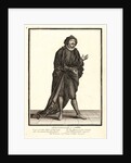 Scaramouche, ca. 1680-1690 by Nicolas Bonnart