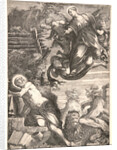 The Virgin Appearing to St. Jerome, 1588 by Agostino Carracci